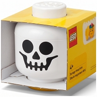 LEGO<sup>&reg;</sup> Storage Products: 40330813 Mini Head White - Skeleton NEW
